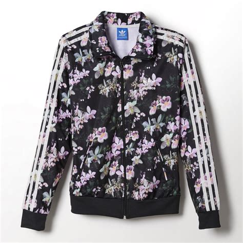 adidas bloemen jas|Jassen .